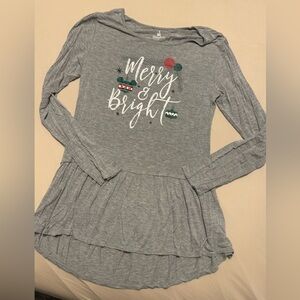 Disneyland DisneyParks Christmas merry & bright womens sling sleeve